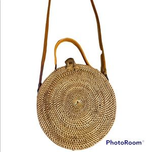 Beautiful summer woven bag!